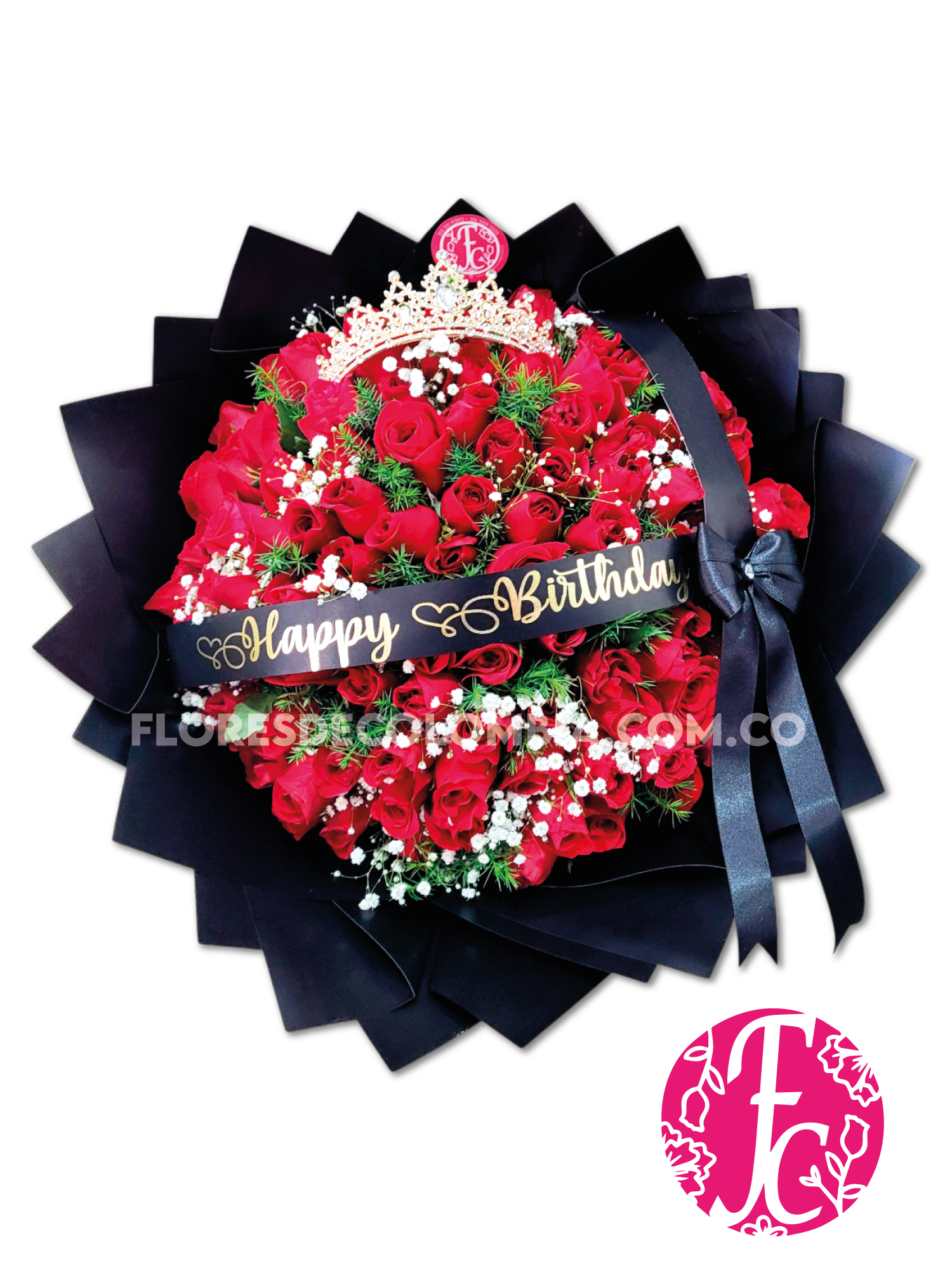 Princess Bouquet - Flores de Colombia